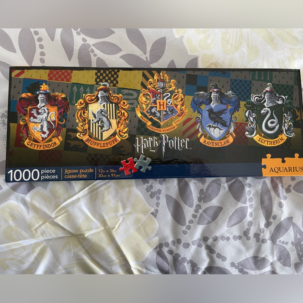 Harry Potter Aquarius 1000 piece Jigsaw Puzzle  12” x 36”